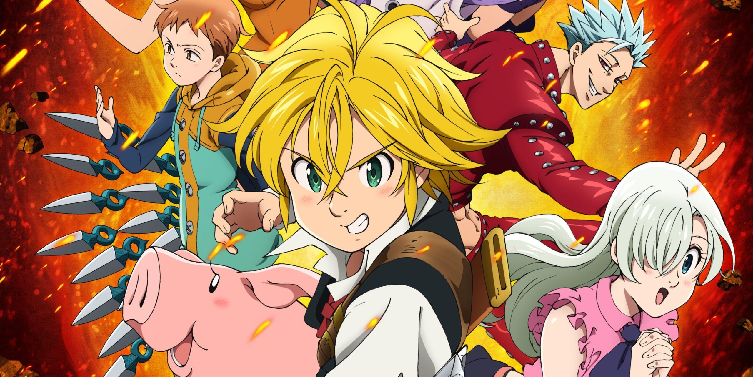 7 deadly sins on Crunchyroll with friends